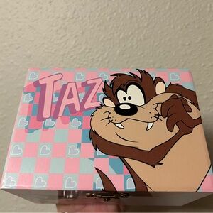 Vintage 1997 Taz Looney Tunes Jewelry Box